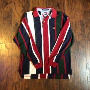 VINTAGE TOMMY HILFIGER LONG SLEEVE POLO